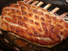 After searing before hitting the oven