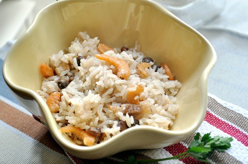 rice with dried shrimp